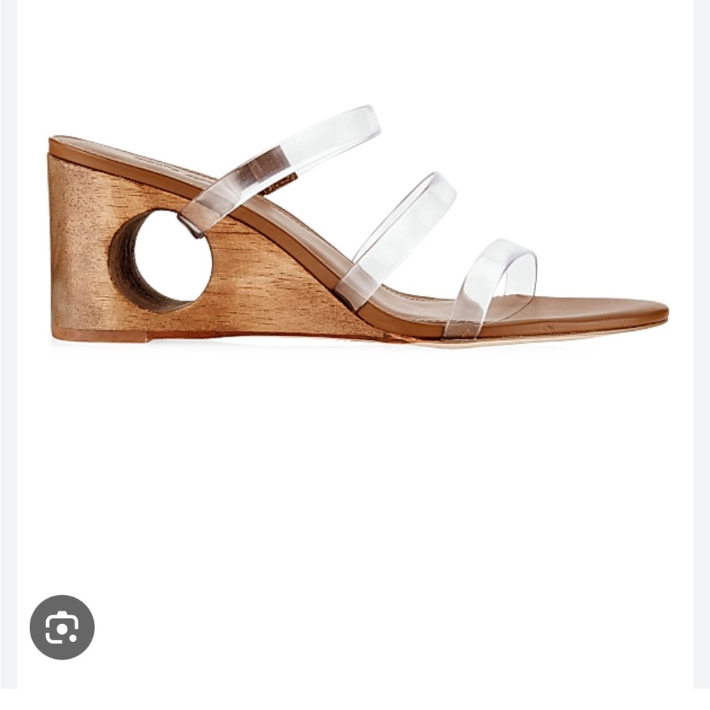 Cult Gaia Clear Merced Sandal